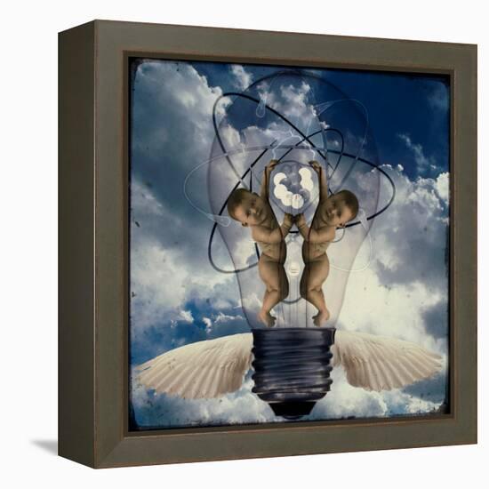 The Twins-Lydia Marano-Framed Premier Image Canvas