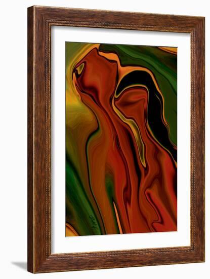 The Two - 2-Rabi Khan-Framed Art Print