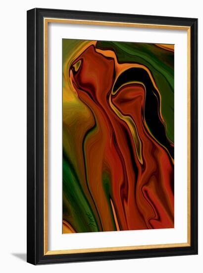 The Two - 2-Rabi Khan-Framed Art Print