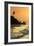 The Two Brothers Rock Formations and Praia Do Bode Beach at Sunset-Alex Saberi-Framed Photographic Print