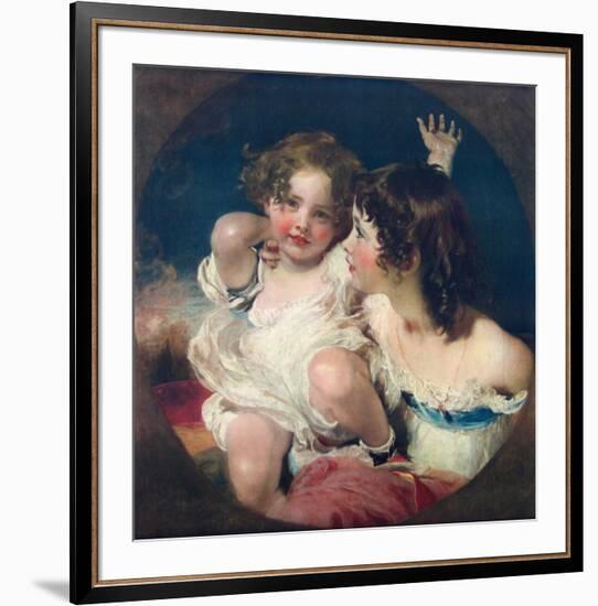 The Two Calmady-Children-Thomas Lawrence-Framed Collectable Print