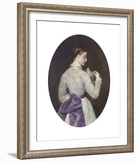 The Two Doves, 1869-William Powell Frith-Framed Premium Giclee Print