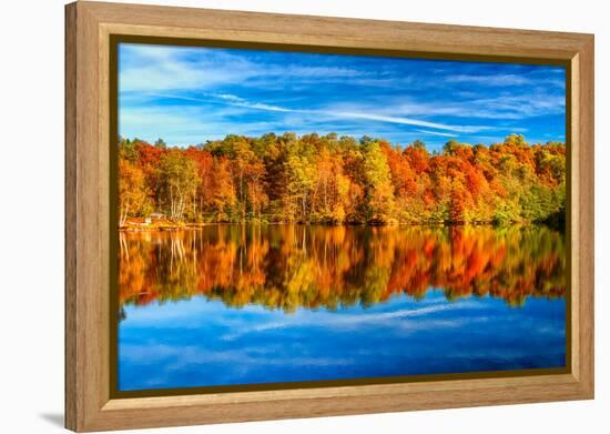 The Two Faces of Fall-Philippe Sainte-Laudy-Framed Premier Image Canvas