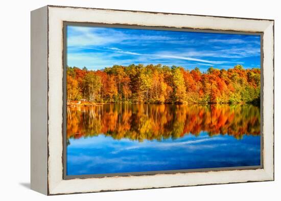 The Two Faces of Fall-Philippe Sainte-Laudy-Framed Premier Image Canvas