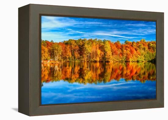 The Two Faces of Fall-Philippe Sainte-Laudy-Framed Premier Image Canvas