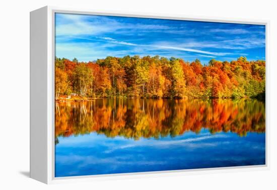 The Two Faces of Fall-Philippe Sainte-Laudy-Framed Premier Image Canvas