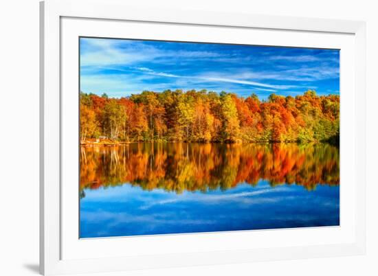 The Two Faces of Fall-Philippe Sainte-Laudy-Framed Photographic Print