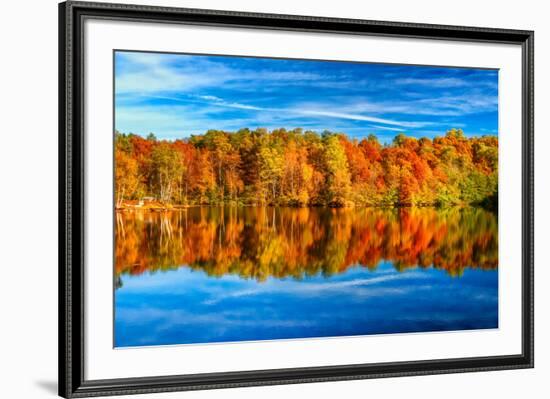 The Two Faces of Fall-Philippe Sainte-Laudy-Framed Photographic Print