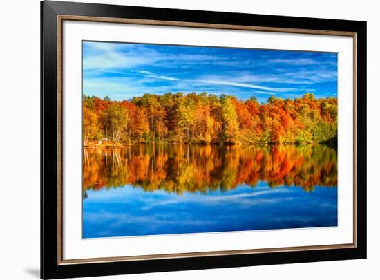 The Two Faces of Fall-Philippe Sainte-Laudy-Framed Photographic Print