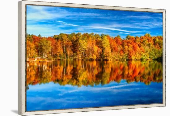 The Two Faces of Fall-Philippe Sainte-Laudy-Framed Premier Image Canvas