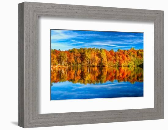 The Two Faces of Fall-Philippe Sainte-Laudy-Framed Photographic Print