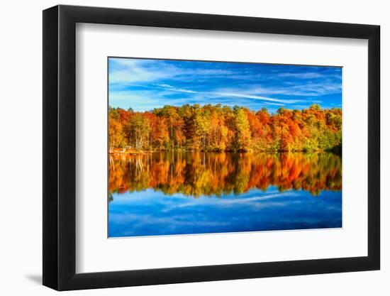 The Two Faces of Fall-Philippe Sainte-Laudy-Framed Photographic Print