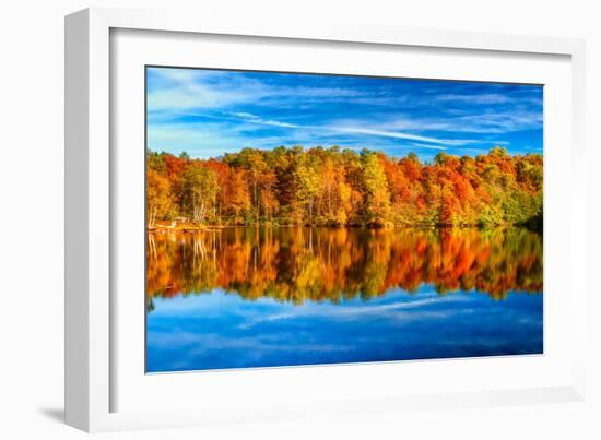 The Two Faces of Fall-Philippe Sainte-Laudy-Framed Photographic Print