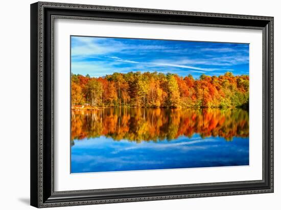 The Two Faces of Fall-Philippe Sainte-Laudy-Framed Photographic Print