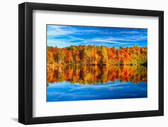 The Two Faces of Fall-Philippe Sainte-Laudy-Framed Premium Photographic Print