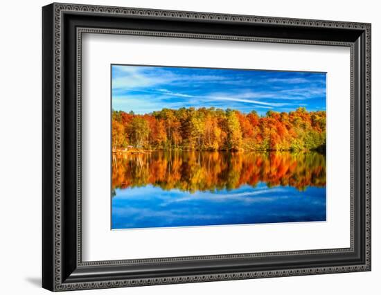 The Two Faces of Fall-Philippe Sainte-Laudy-Framed Premium Photographic Print