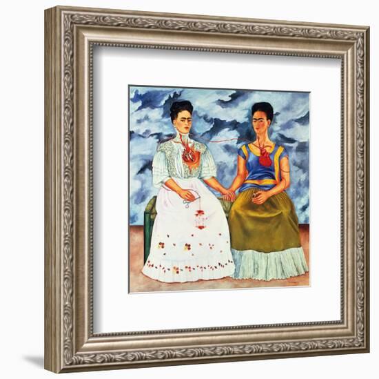 The Two Fridas, c.1939-Frida Kahlo-Framed Art Print