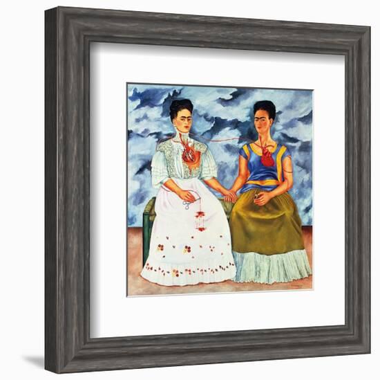 The Two Fridas, c.1939-Frida Kahlo-Framed Art Print