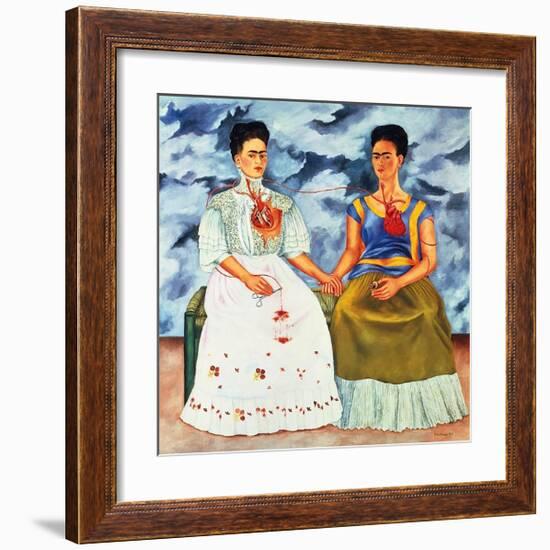 The Two Fridas,, c.1939-Frida Kahlo-Framed Art Print