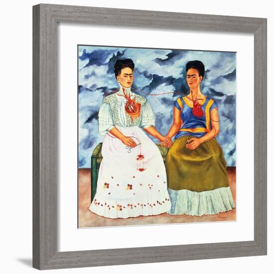 The Two Fridas,, c.1939-Frida Kahlo-Framed Art Print