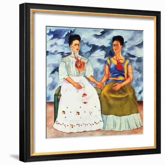 The Two Fridas,, c.1939-Frida Kahlo-Framed Art Print