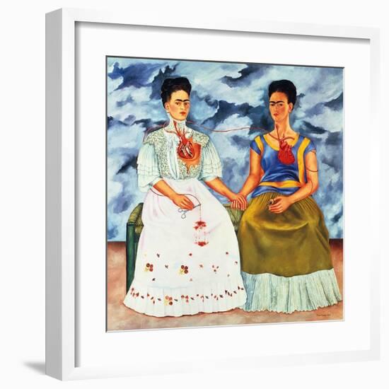 The Two Fridas,, c.1939-Frida Kahlo-Framed Art Print