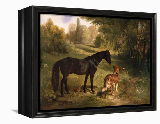 The Two Friends-Adam Benno-Framed Premier Image Canvas