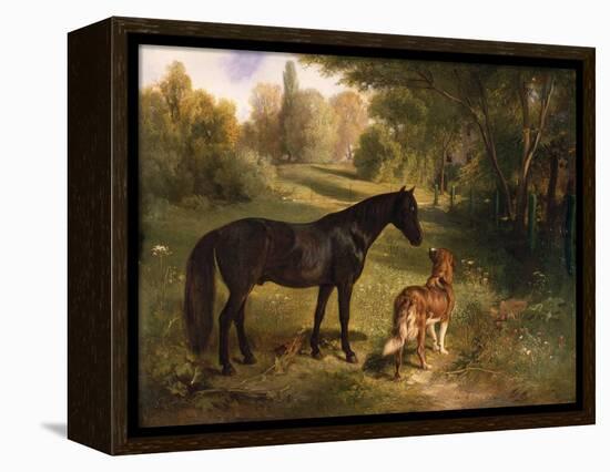 The Two Friends-Adam Benno-Framed Premier Image Canvas