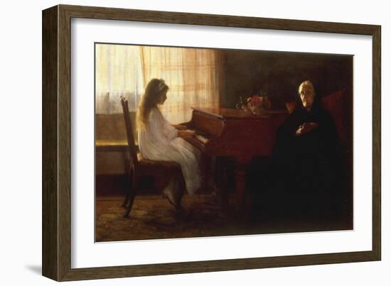 The Two Generations-John Henry Frederick Bacon-Framed Giclee Print