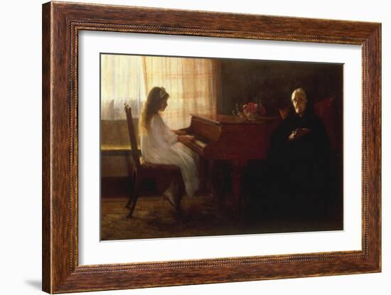 The Two Generations-John Henry Frederick Bacon-Framed Giclee Print