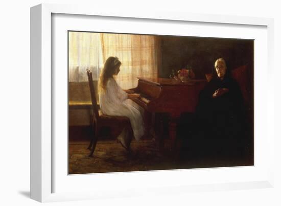 The Two Generations-John Henry Frederick Bacon-Framed Giclee Print