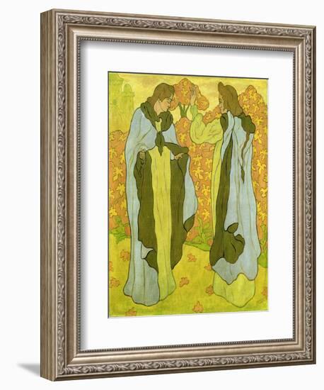 The Two Graces, 1895-Paul Ranson-Framed Giclee Print