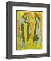 The Two Graces, 1895-Paul Ranson-Framed Giclee Print