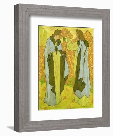 The Two Graces, 1895-Paul Ranson-Framed Giclee Print