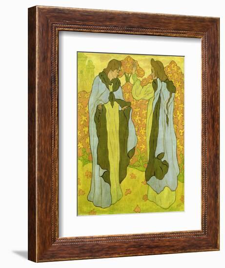 The Two Graces, 1895-Paul Ranson-Framed Giclee Print