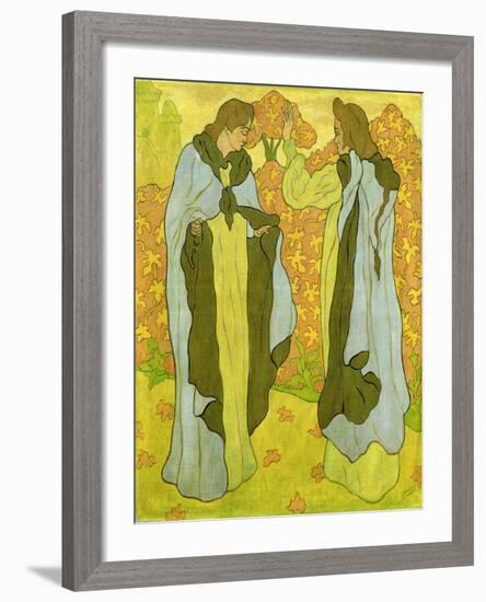 The Two Graces, 1895-Paul Ranson-Framed Giclee Print