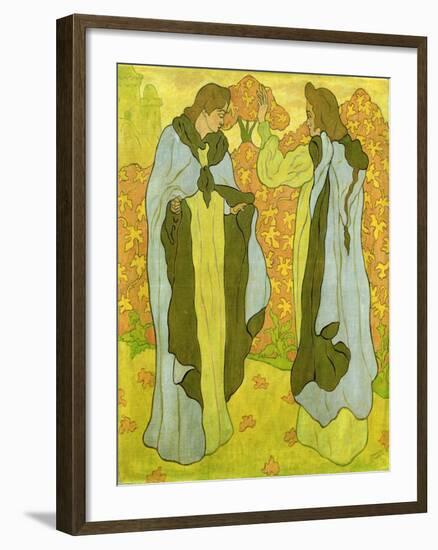 The Two Graces, 1895-Paul Ranson-Framed Giclee Print