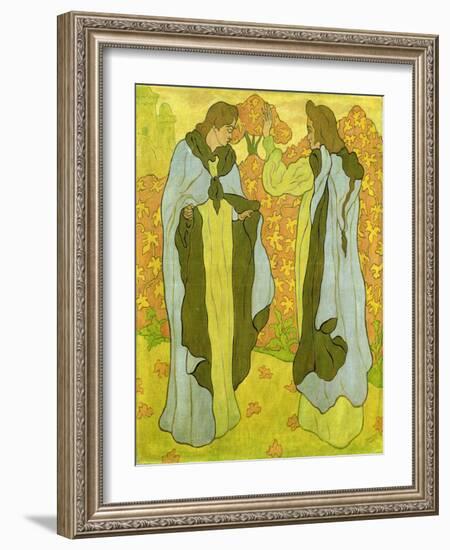 The Two Graces, 1895-Paul Ranson-Framed Giclee Print