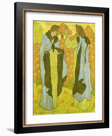 The Two Graces, 1895-Paul Ranson-Framed Giclee Print