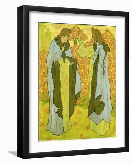 The Two Graces, 1895-Paul Ranson-Framed Giclee Print