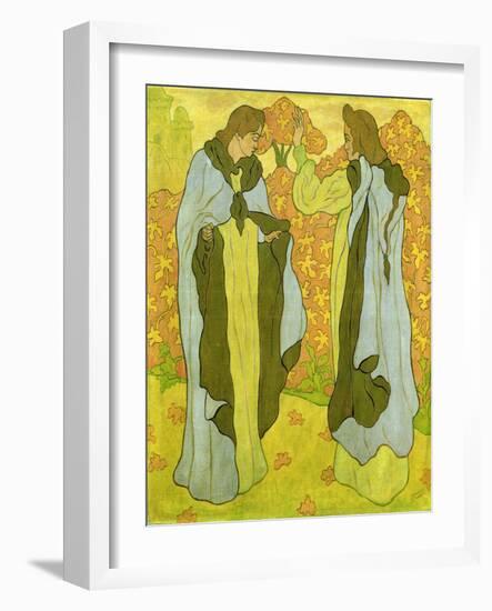 The Two Graces, 1895-Paul Ranson-Framed Giclee Print