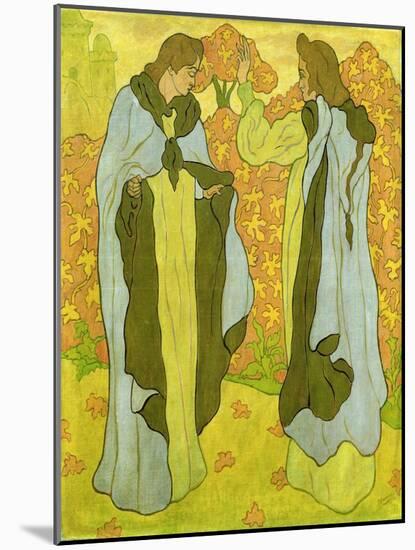 The Two Graces, 1895-Paul Ranson-Mounted Giclee Print