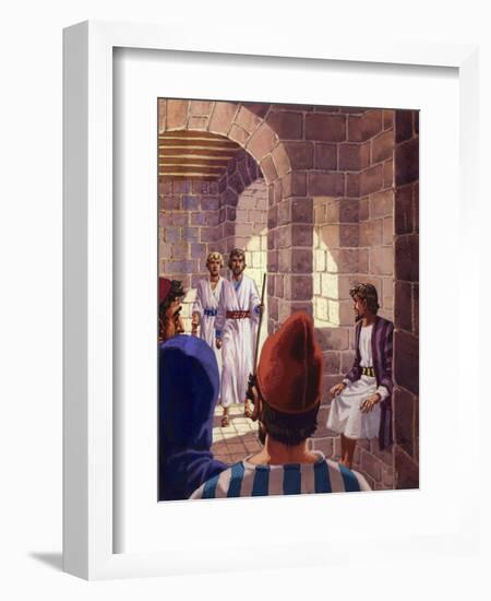 The Two Messengers from God Visiting Sodom-Pat Nicolle-Framed Giclee Print