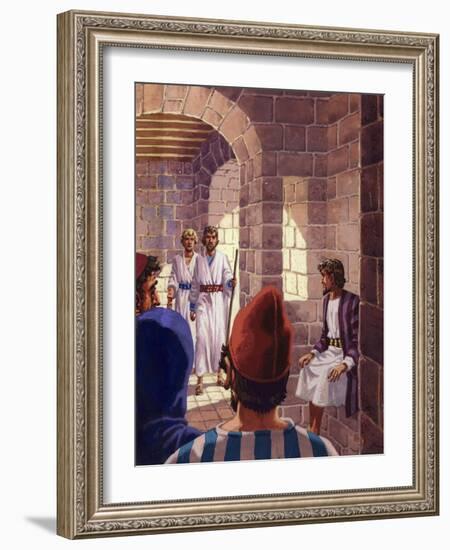 The Two Messengers from God Visiting Sodom-Pat Nicolle-Framed Giclee Print