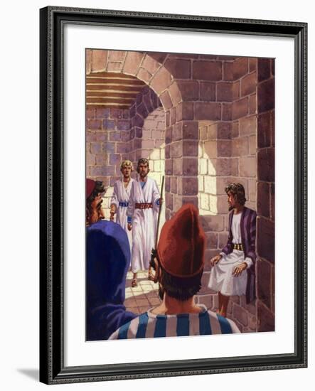 The Two Messengers from God Visiting Sodom-Pat Nicolle-Framed Giclee Print