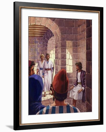 The Two Messengers from God Visiting Sodom-Pat Nicolle-Framed Giclee Print