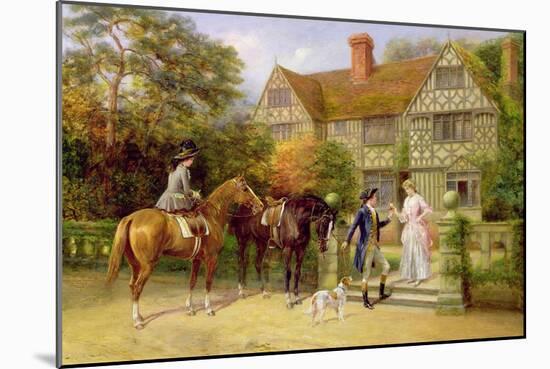 The Two Roses-Heywood Hardy-Mounted Giclee Print