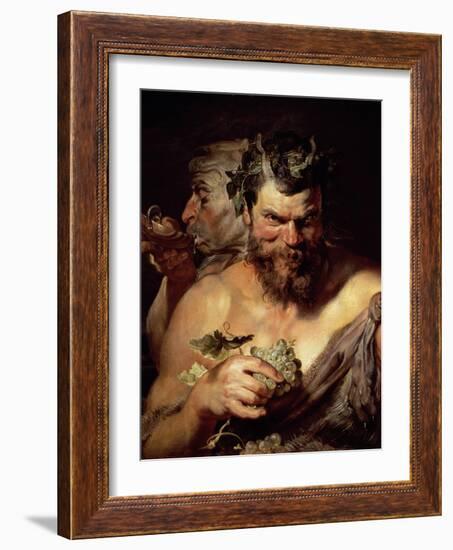 The Two Satyrs-Peter Paul Rubens-Framed Giclee Print