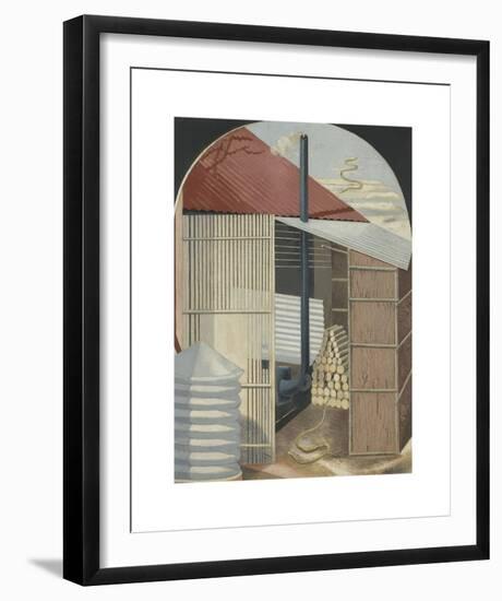 The Two Serpents-Paul Nash-Framed Premium Giclee Print