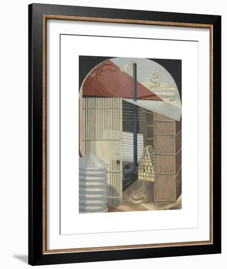 The Two Serpents-Paul Nash-Framed Premium Giclee Print